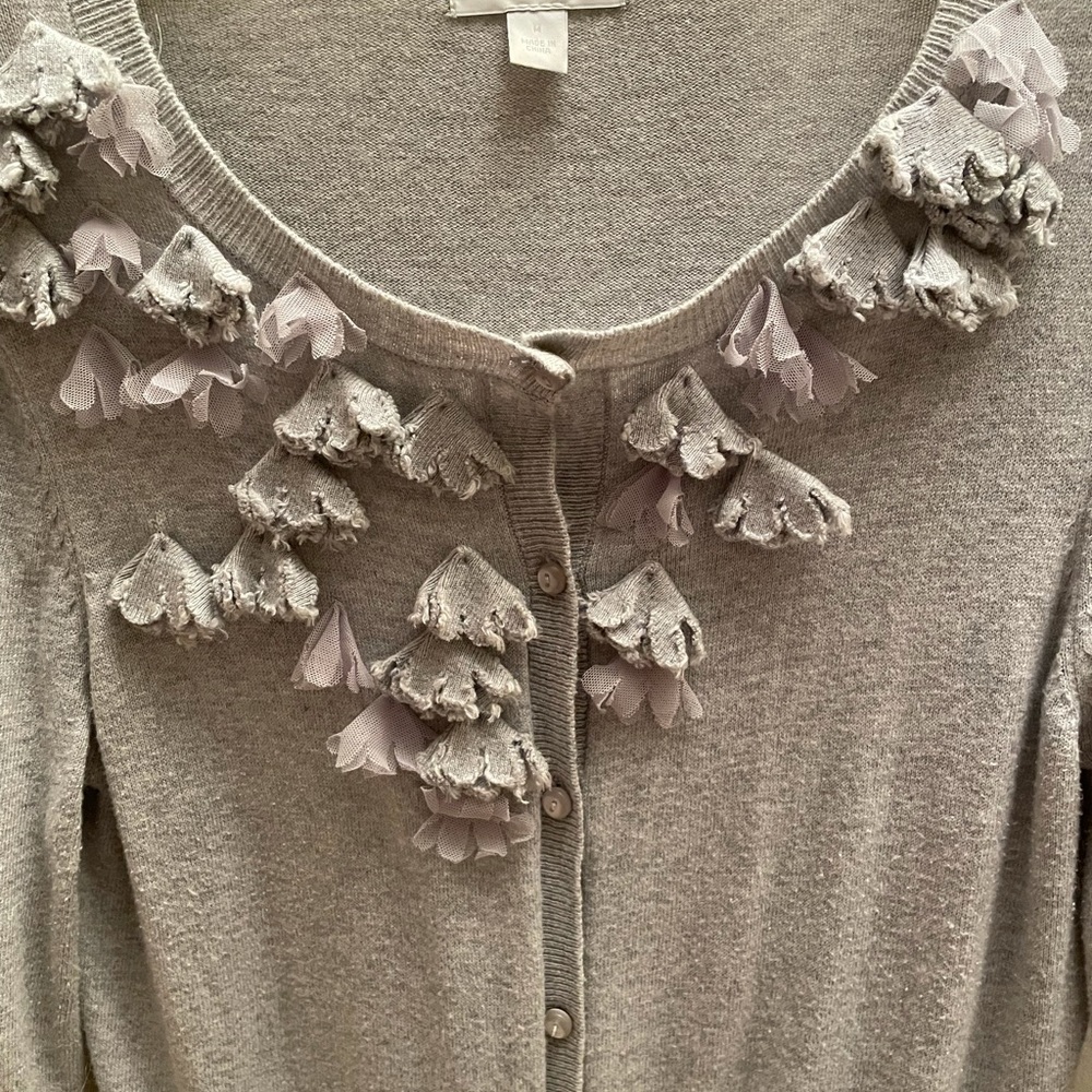 New York & Company quarter sleeve cardigan